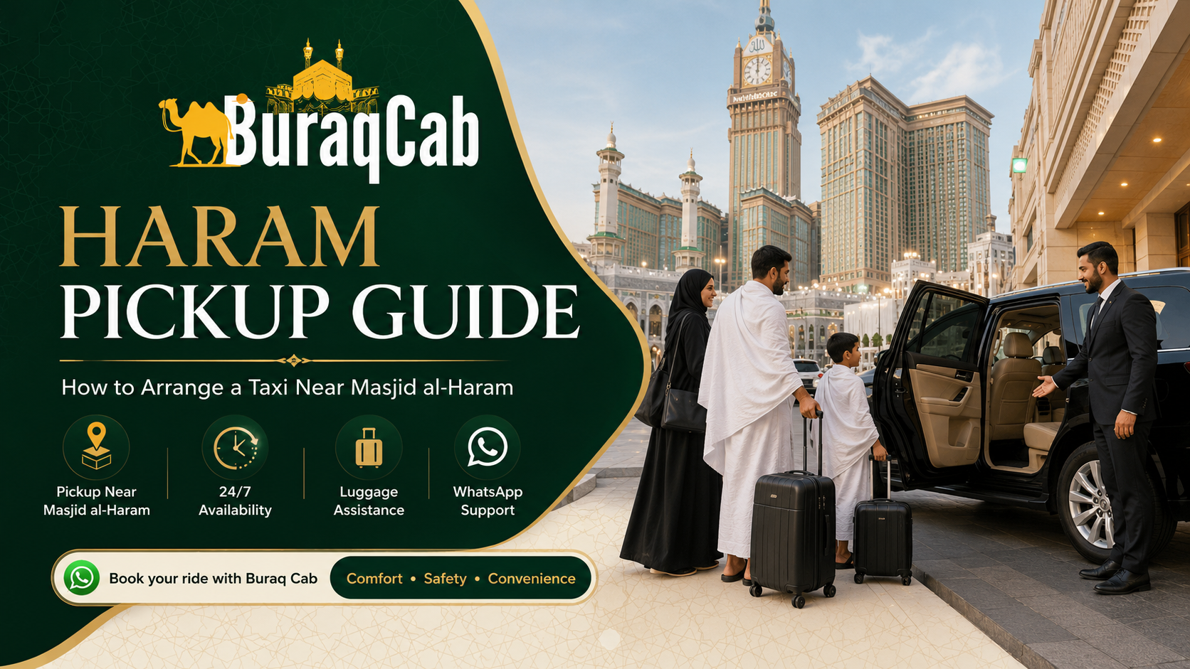 Haram Pickup Guide: How to Arrange a Taxi Near Masjid al-Haram